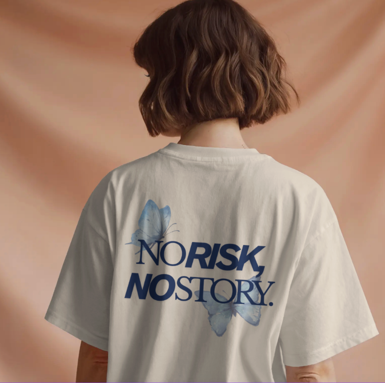No Risk No Story Graphic T-Shirt