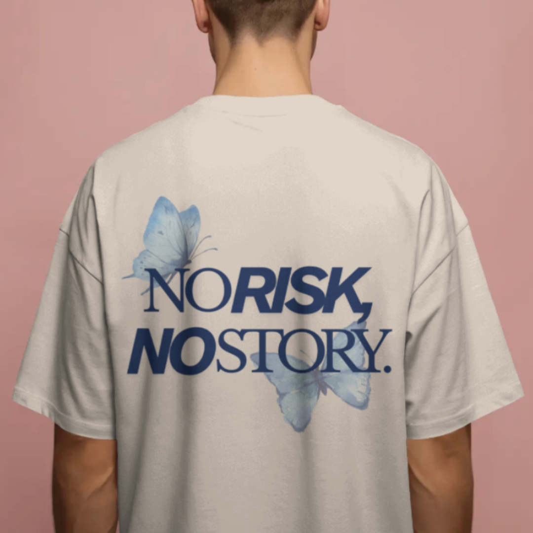 No Risk No Story Graphic T-Shirt